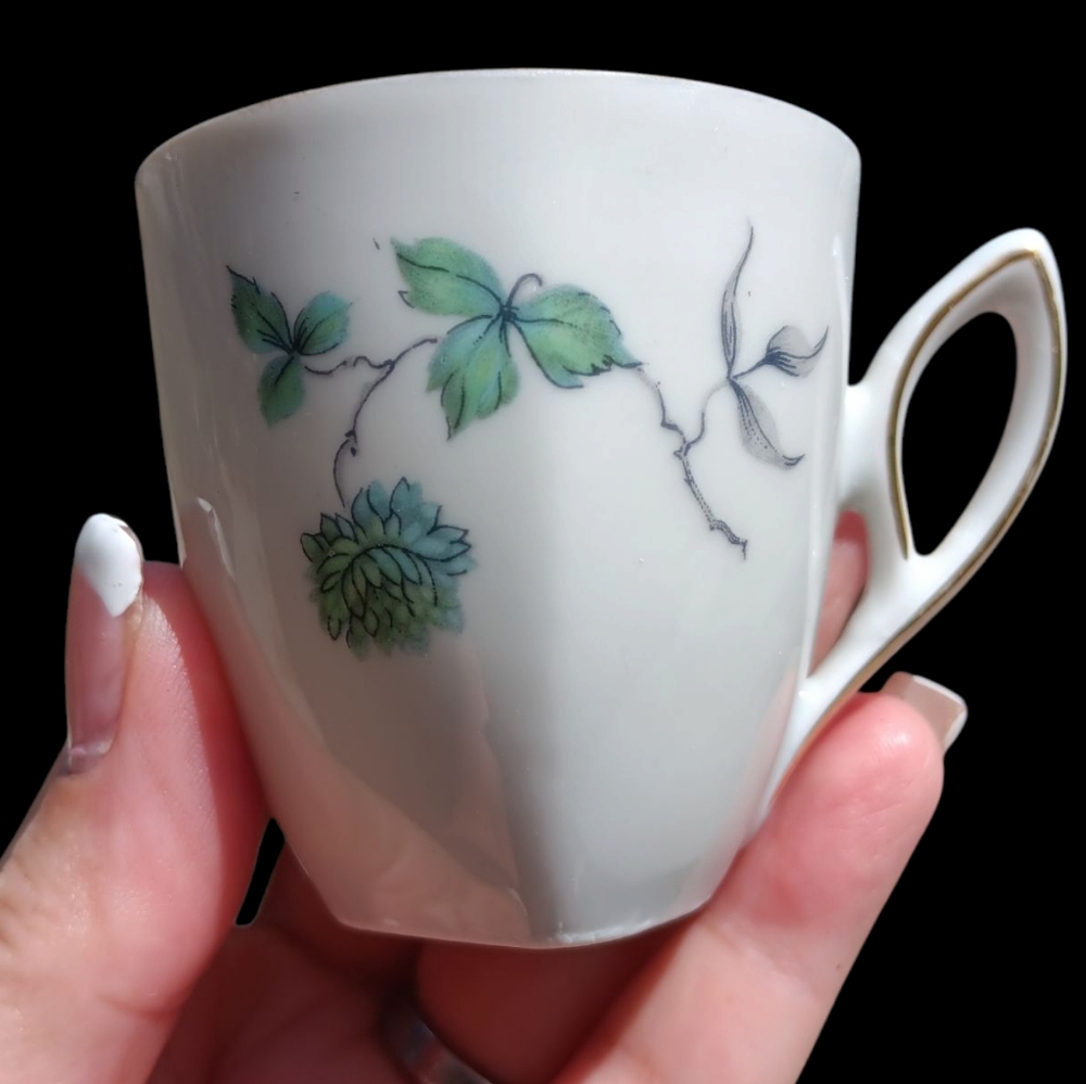 Floral Porcelain Teacup